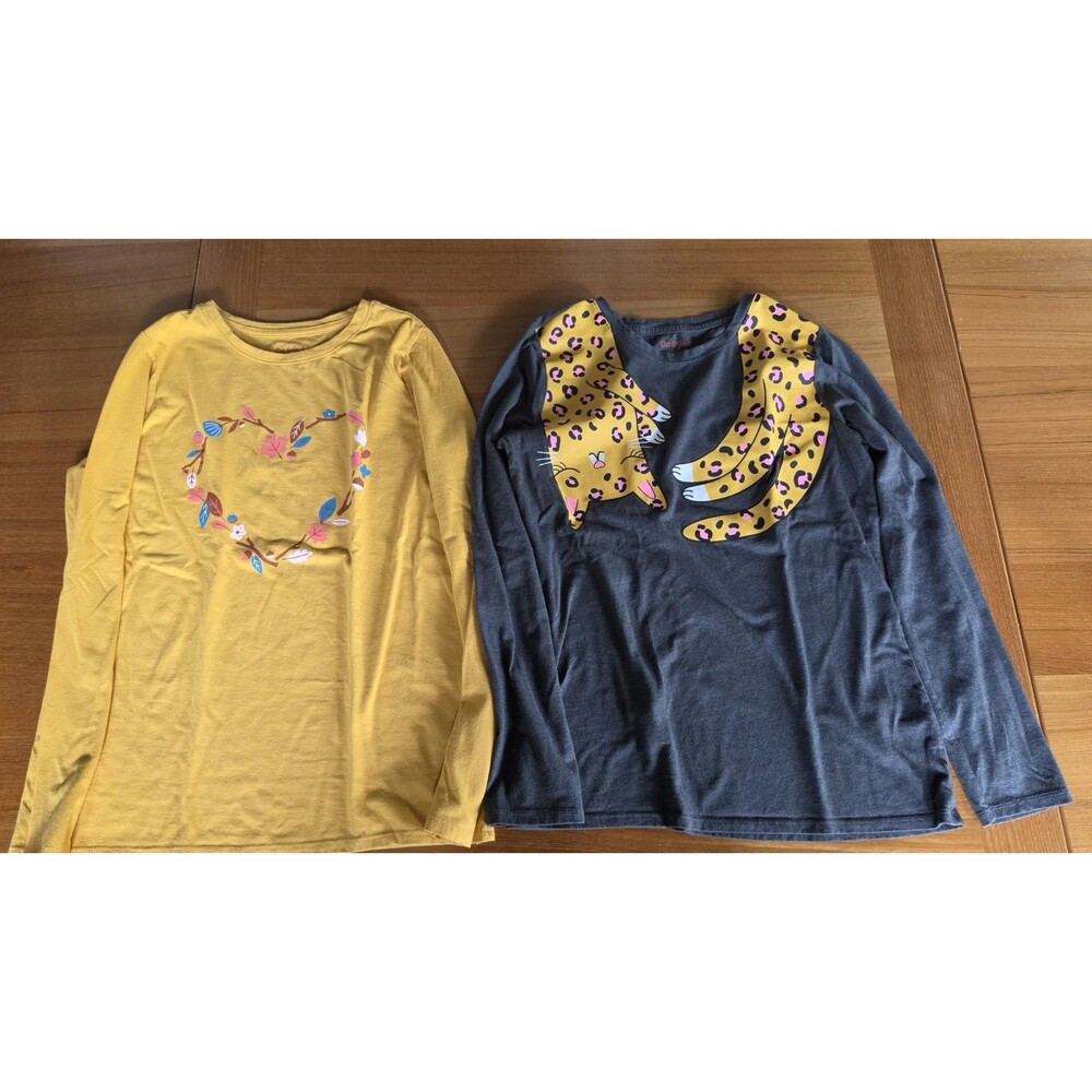 Cat & Jack Girl's Long Sleeve Shirts Size XL (14/16)